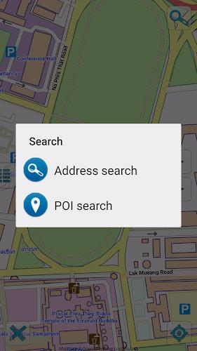 Map of Thailand offline screenshot 2