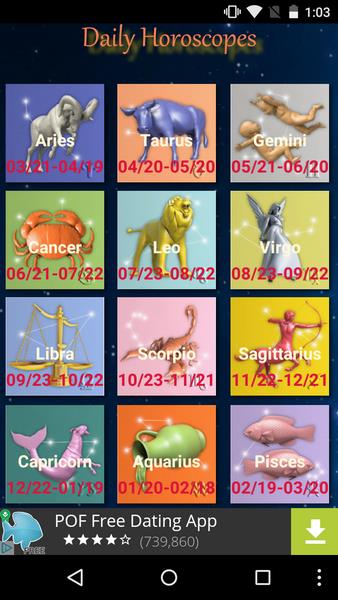 Screenshot Aleksey Daily Horoscope 1