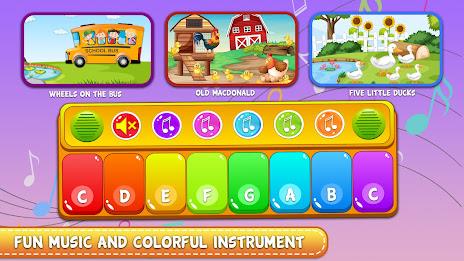 Piano Game: Kids Music Game Captura de tela 1