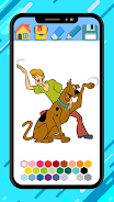 Scooby coloring doo cartoon ga应用截图第4张