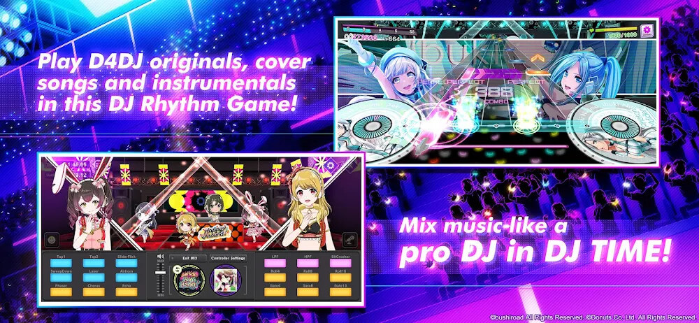 D4DJ Groovy Mix Mod screenshot 1