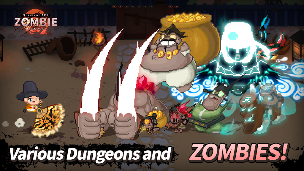 ZOMBIE Kingdom : Idle RPG স্ক্রিনশট 3