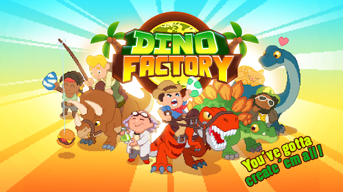 Dino Factory экрана 1