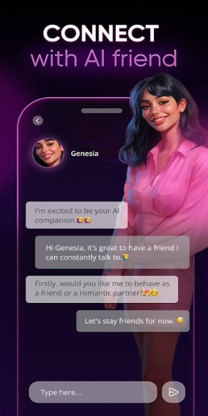 Genesia AI Mod ဖန်သားပြင်ဓာတ်ပုံ 3