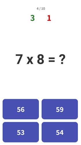 Times Table  - Learn Math Screenshot 3