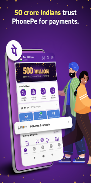 PhonePe UPI, Payment, Recharge应用截图第3张