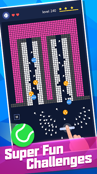 Break Bricks - Bricks Breaker Mod screenshot 4