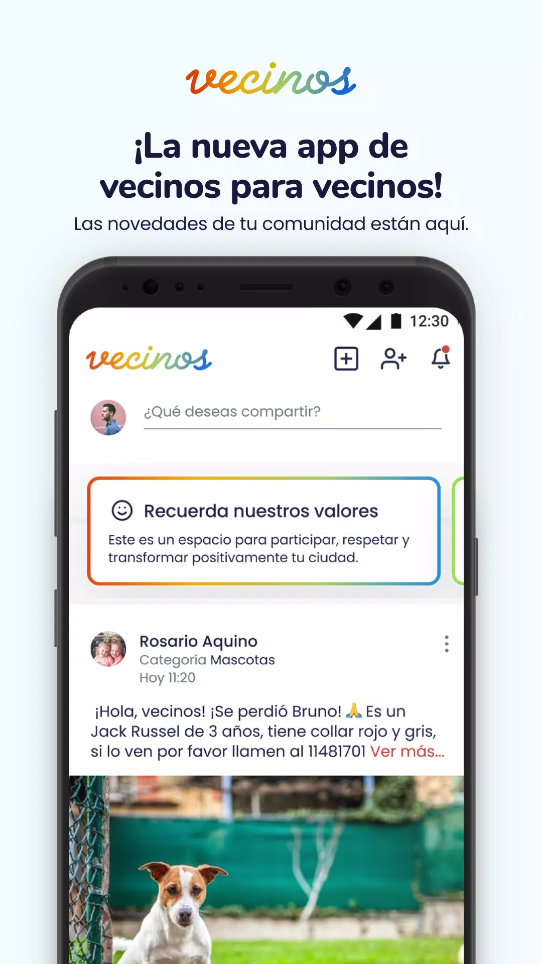 Vecinos App screenshot 1