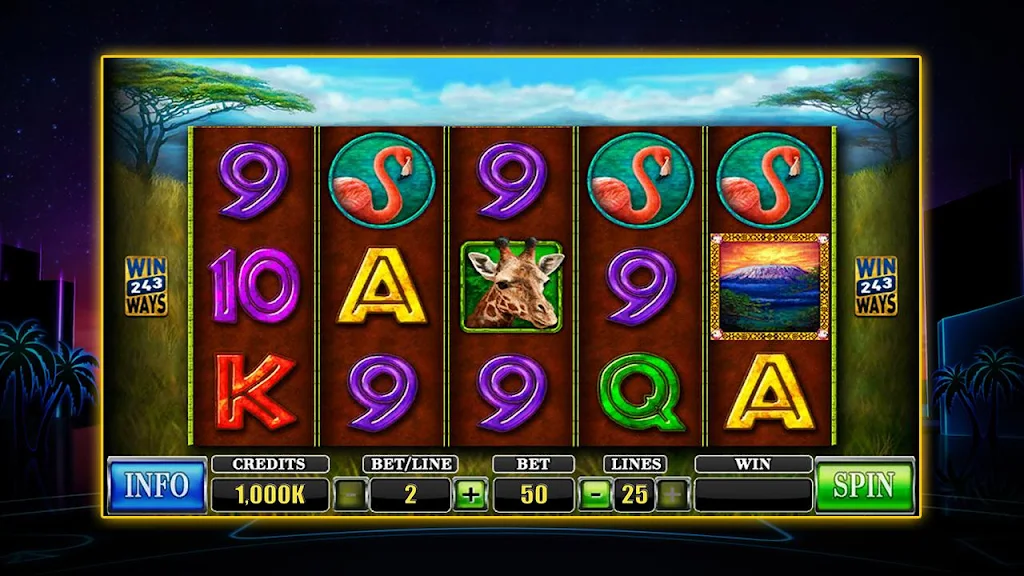 SLOT African Simba स्क्रीनशॉट 1