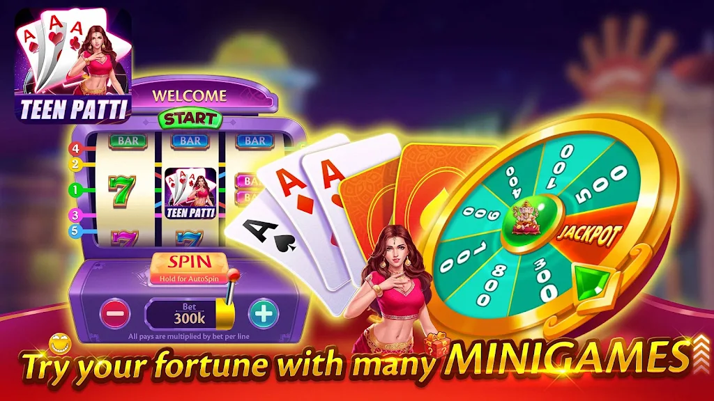 Teen Patti Indian 3 Patti Game captura de pantalla 
