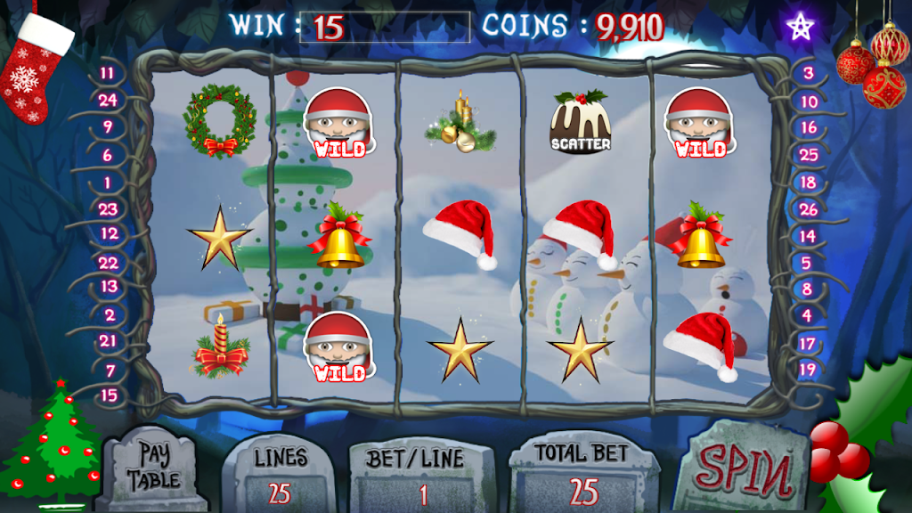 Christmas Jackpot : Real Casino Slot Master 777 zrzut ekranu 3