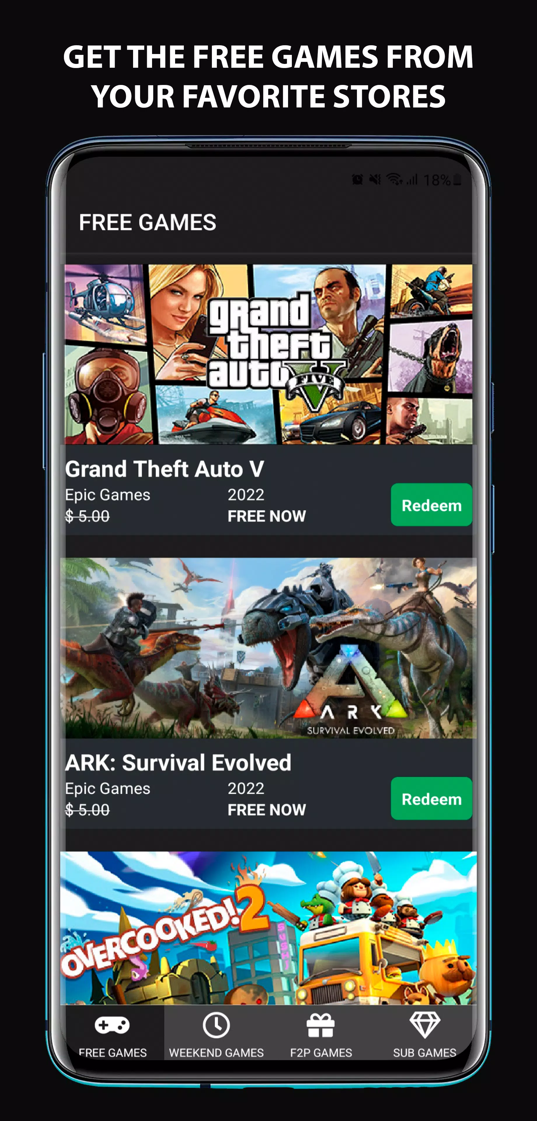 Epic Freebie Games Radar Screenshot 1