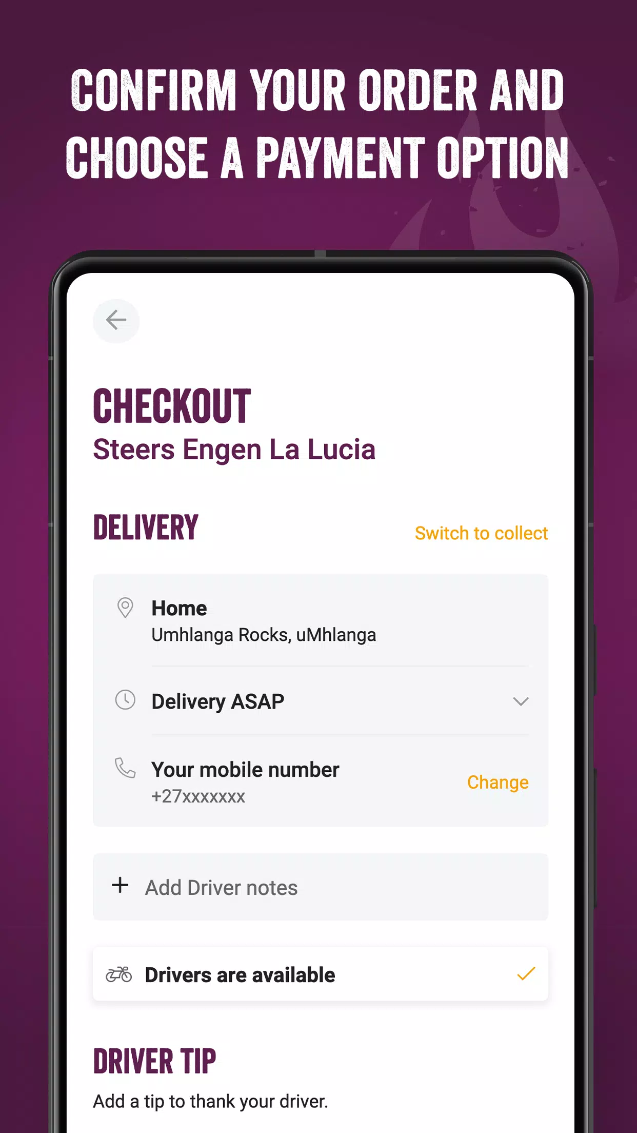 Steers South Africa Screenshot 4
