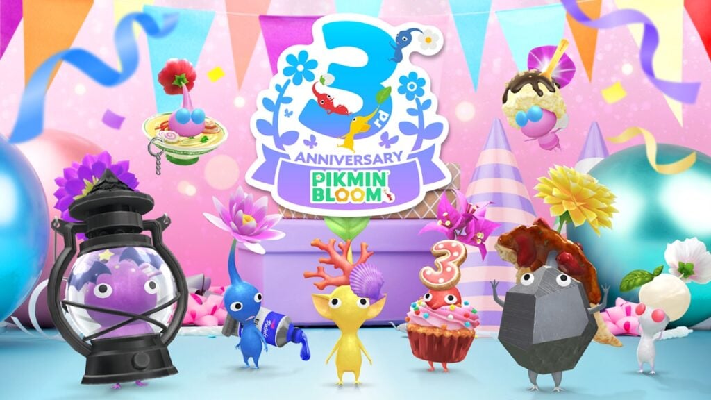 Pikmin Bloom Bloom Bloom Part လုပ်ကွက်ကိုကျင်းပရန် Cupcake နှင့်ပါတီလမ်းလျှောက်ရန်ပါတီလမ်းလျှောက်ပါ။