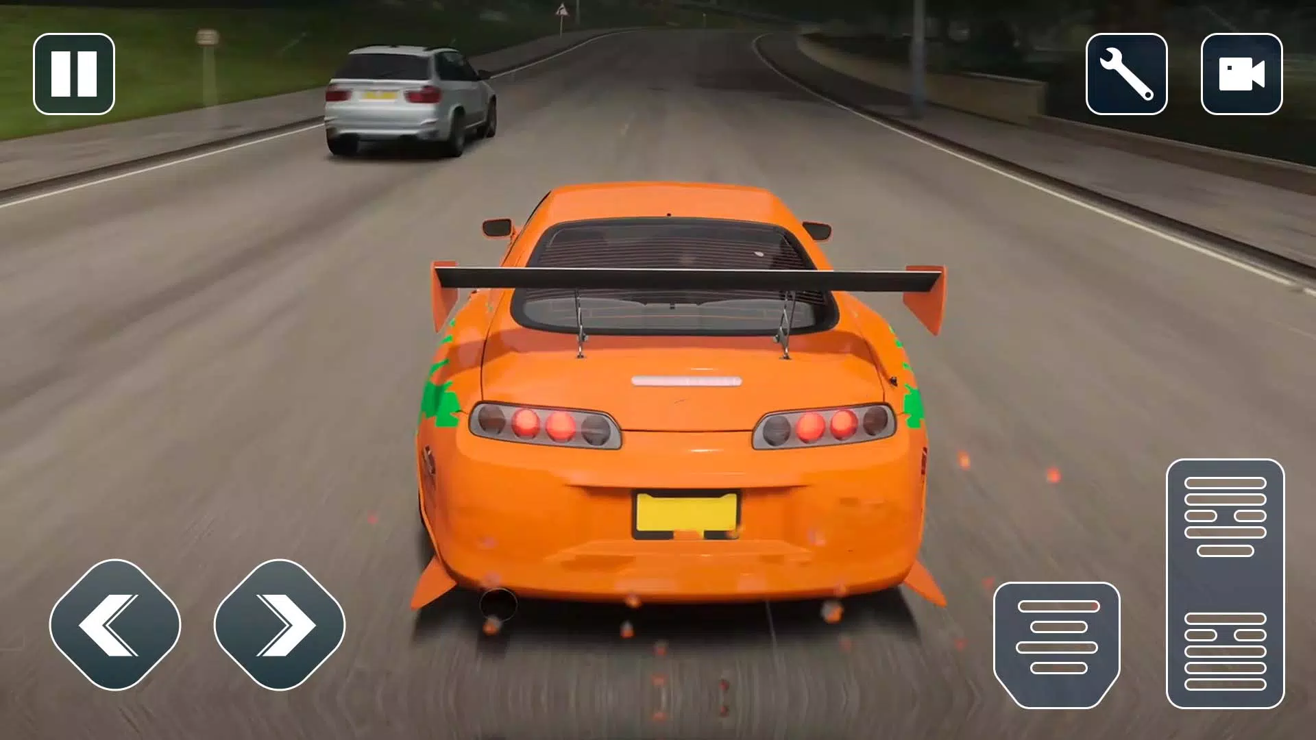 Fun Race JDM Supra Car Parking Скриншот 2