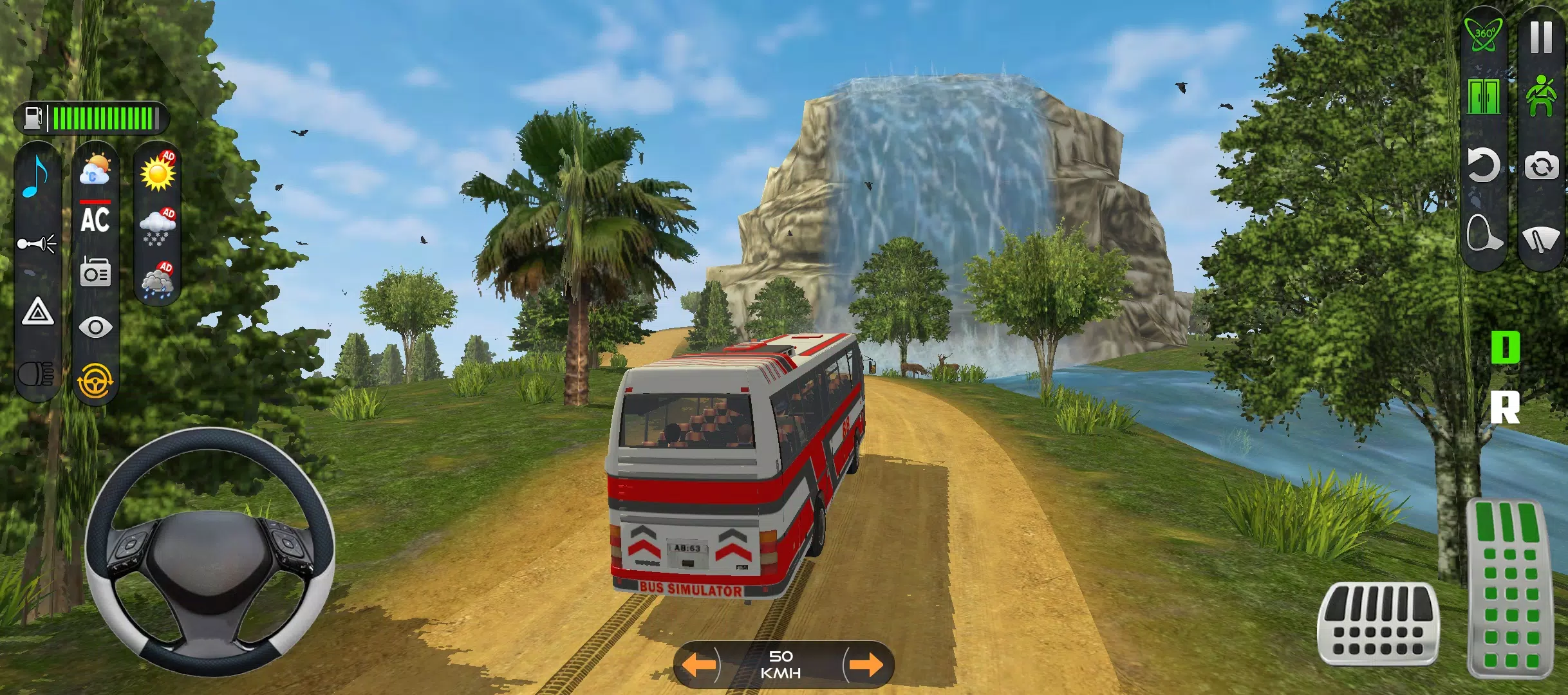 Offroad Bus: Coach Bus Driving ဖန်သားပြင်ဓာတ်ပုံ 1