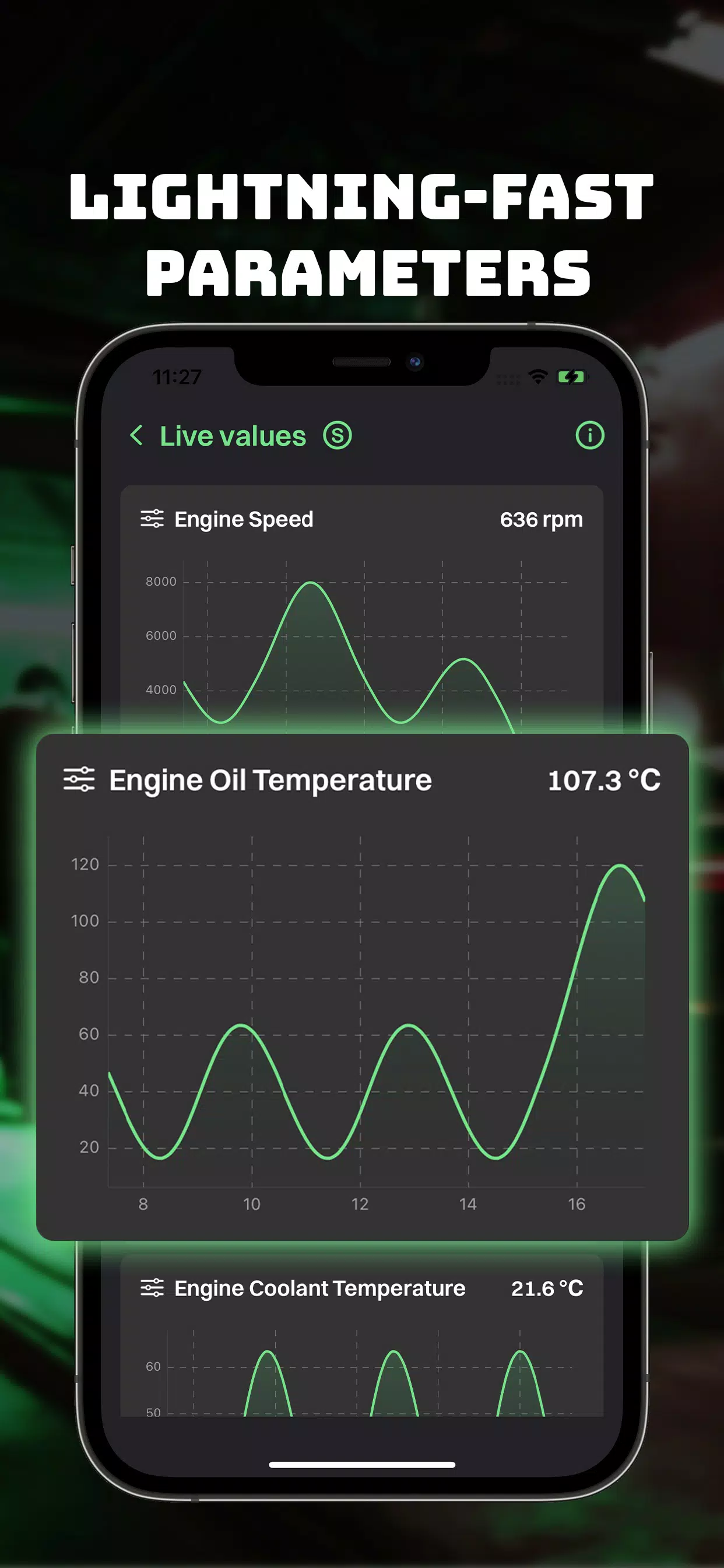 ULTRA OBD OBD2 CAR SCANNER ELM экрана 4