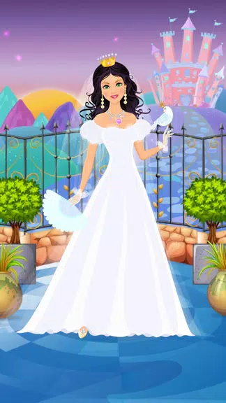 Princess Wedding Dress Up Game Screenshot 1