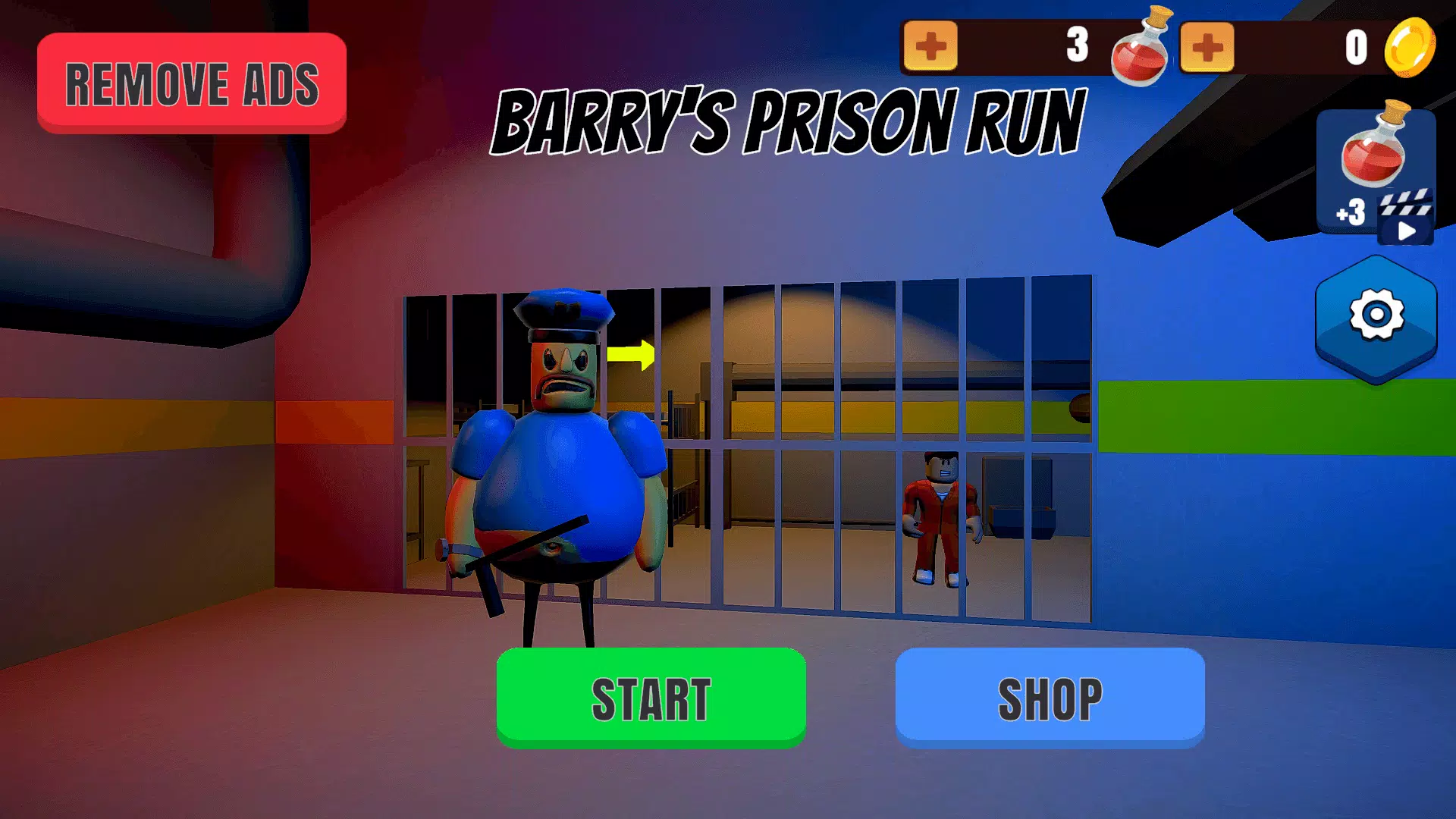 Obby Prison Escape экрана 1