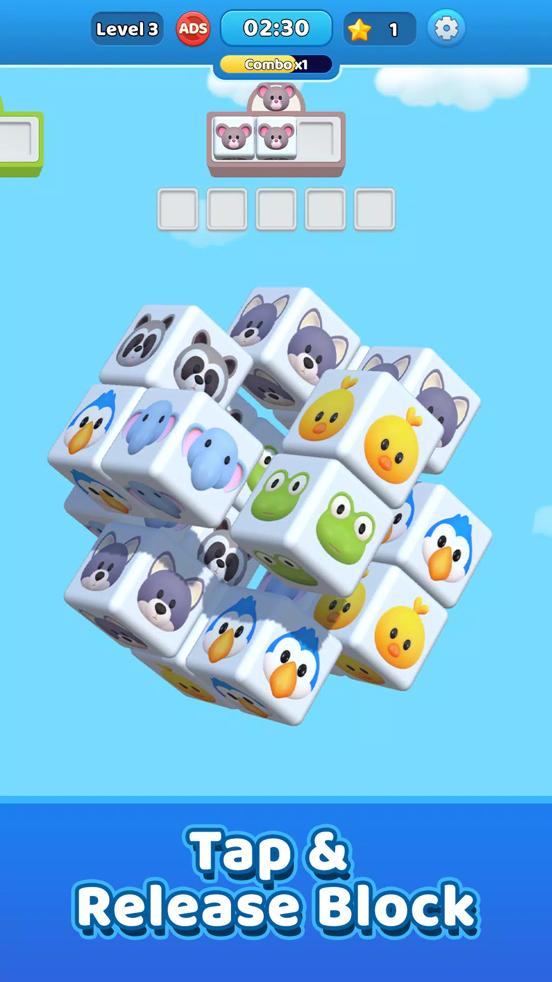 Tap Jam Master: Cube Sort 3D экрана 2