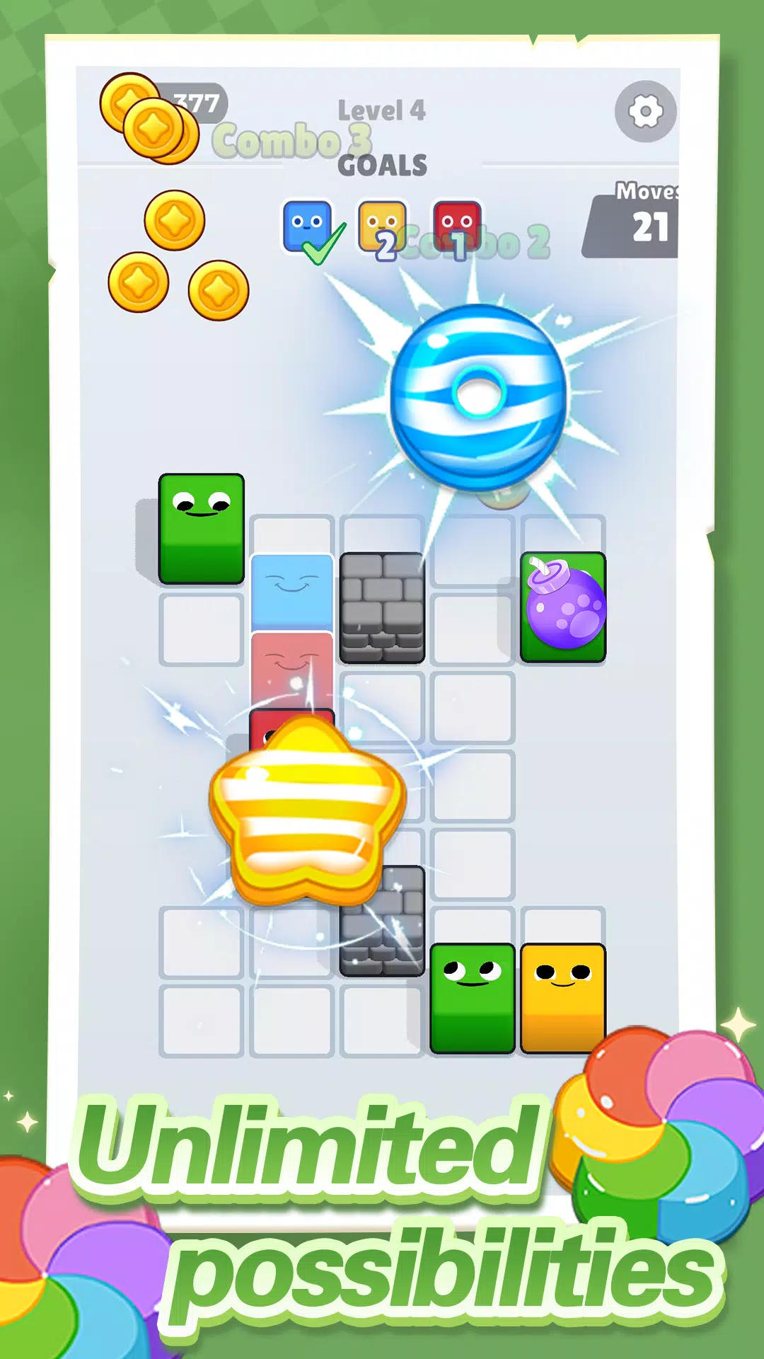 Slide Puzzle 3D Game Screenshot 4