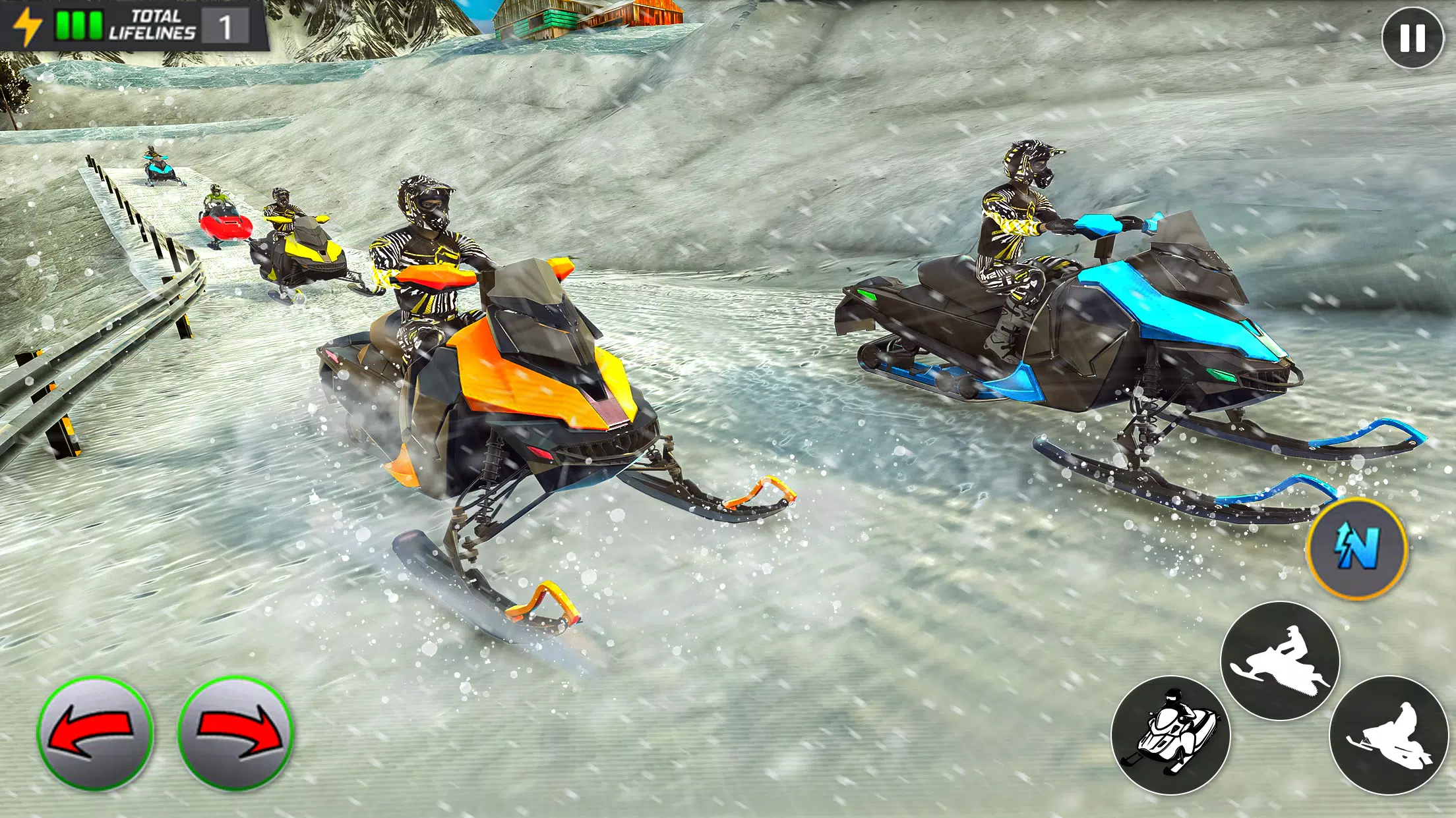 Screenshot Crazy Skills Snowcross Games 1