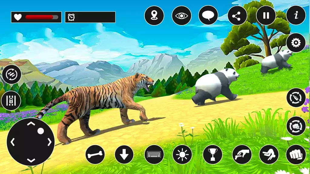 Screenshot Panda Game: Animal Games 4