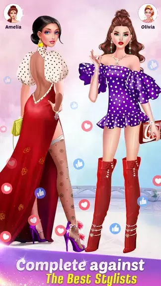 Fashion Game: Makeup, Dress Up ဖန်သားပြင်ဓာတ်ပုံ 2