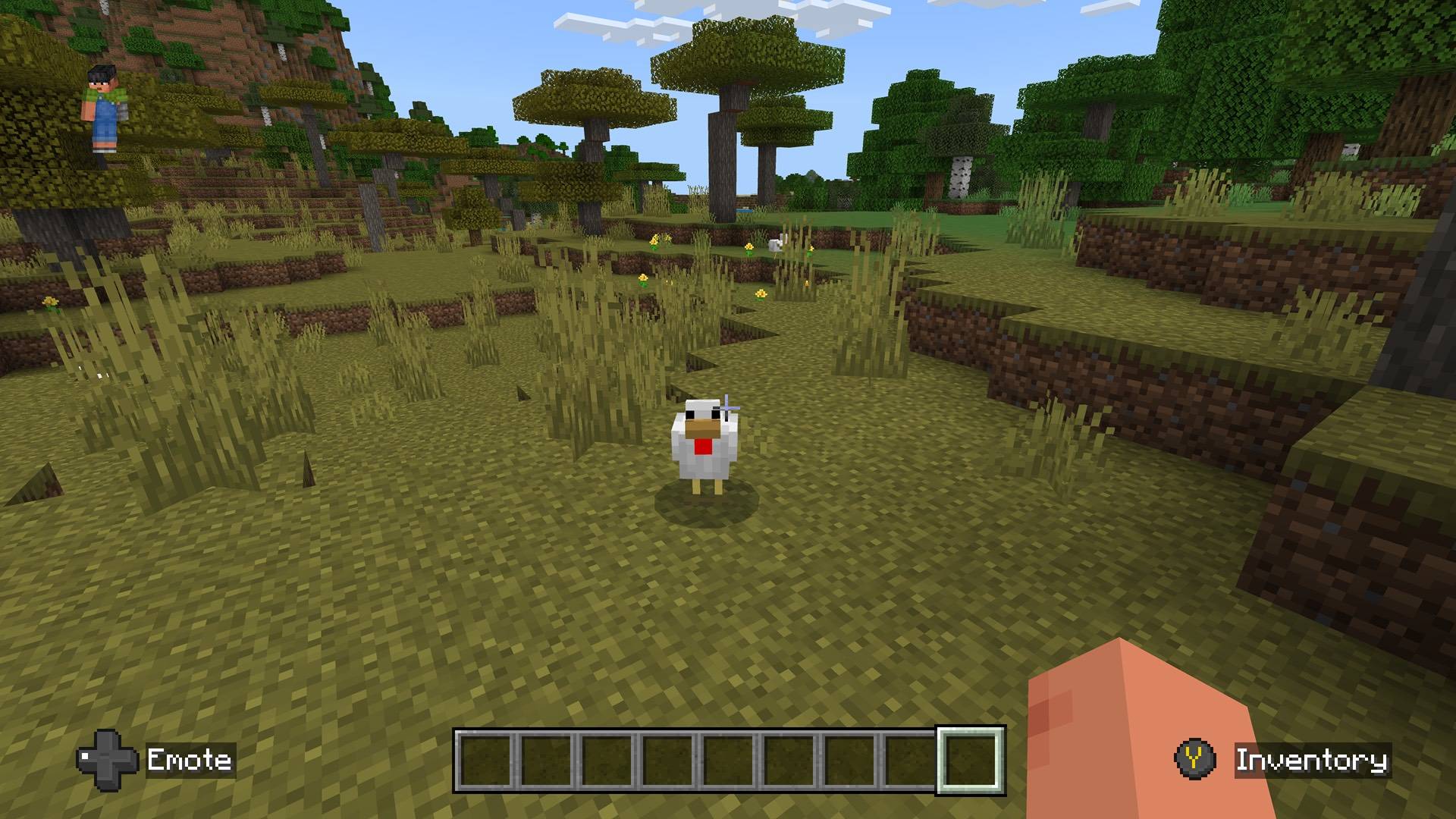 發現Minecraft雞肉變種的位置