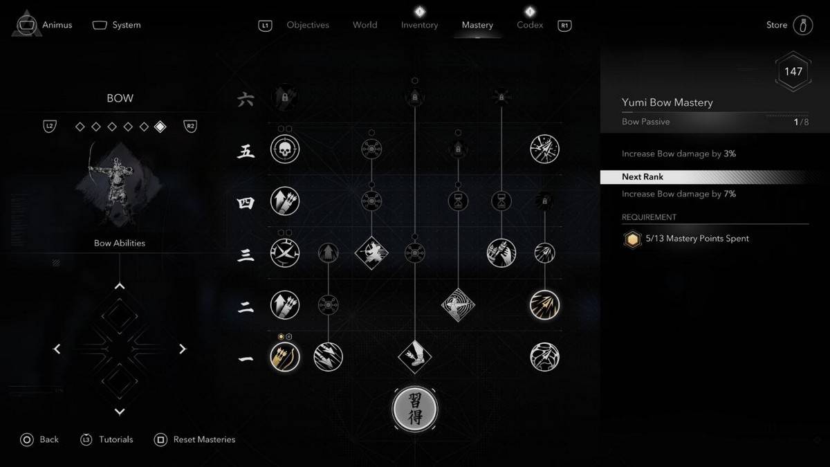 Yasuke Skills Best Skills Assassin's Creed Shadows Bow