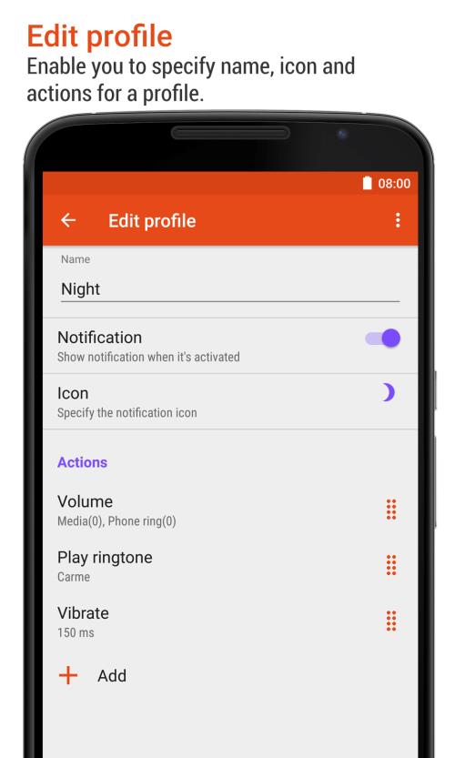 Screenshot aProfiles - Auto tasks 3