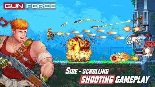 Gun Force: Action Shooting ekran görüntüsü 1