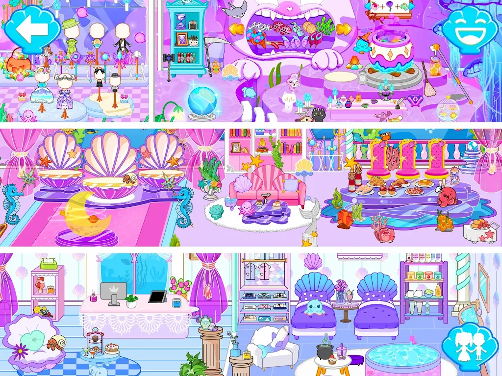 Mermaid Games: Princess Salon Screenshot 3