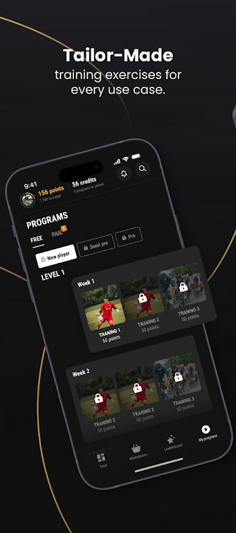 Ballers App: Football Training ekran görüntüsü 2