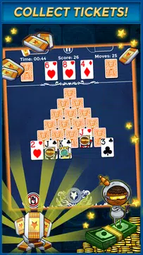 Pyramid Solitaire - Make Money ảnh chụp màn hình 2