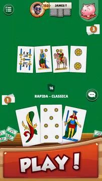 Scopa - Italian Card Game स्क्रीनशॉट 1