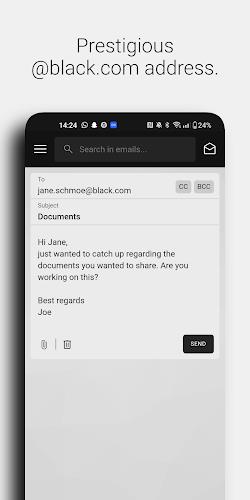 black.com - Email, but better. captura de pantalla 