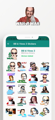 BB Ki Vines Stickers ekran görüntüsü 3