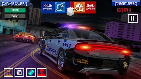 Car Game - Police Car Chase ဖန်သားပြင်ဓာတ်ပုံ 4