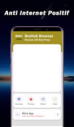 BroHUB - PROXY & VPN BROWSER Capture d'écran 3