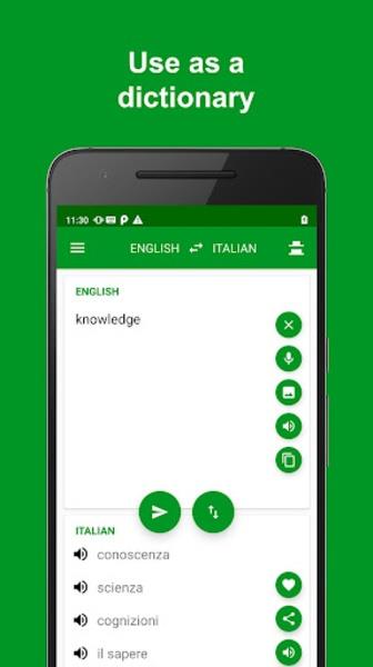 Italian - English Translator экрана 3