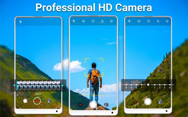 HD Camera Pro & Selfie Camera ảnh chụp màn hình 1