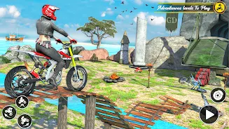 Motor Bike Race: Stunt Driving captura de pantalla 