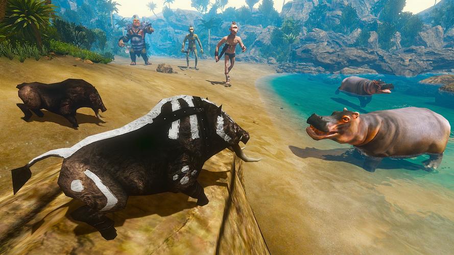 Boar King Life Simulator captura de pantalla 