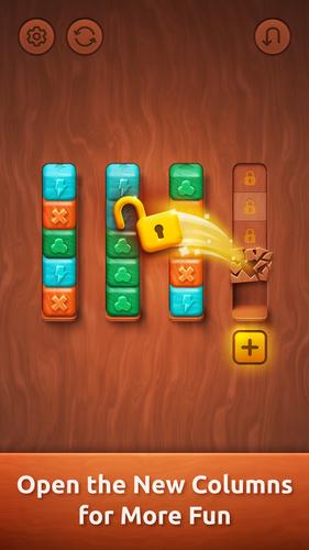 Colorwood Sort captura de pantalla 