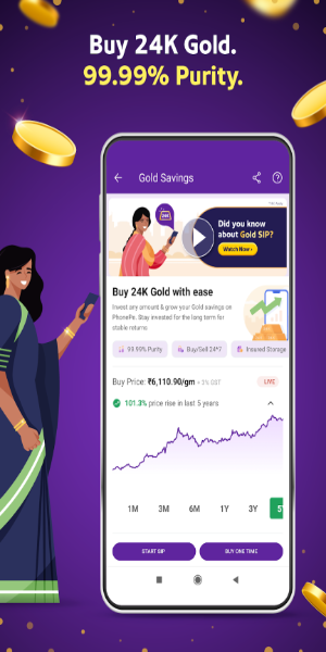 PhonePe UPI, Payment, Recharge ảnh chụp màn hình 1