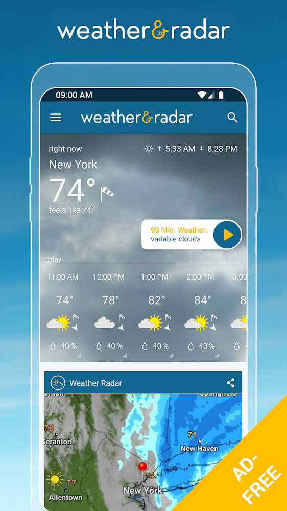 Screenshot Weather & Radar Pro 3