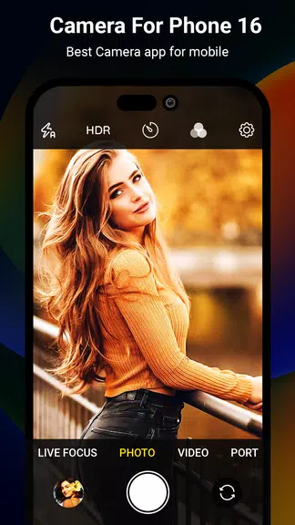 Camera iPhone 16 - OS18 Camera screenshot 2