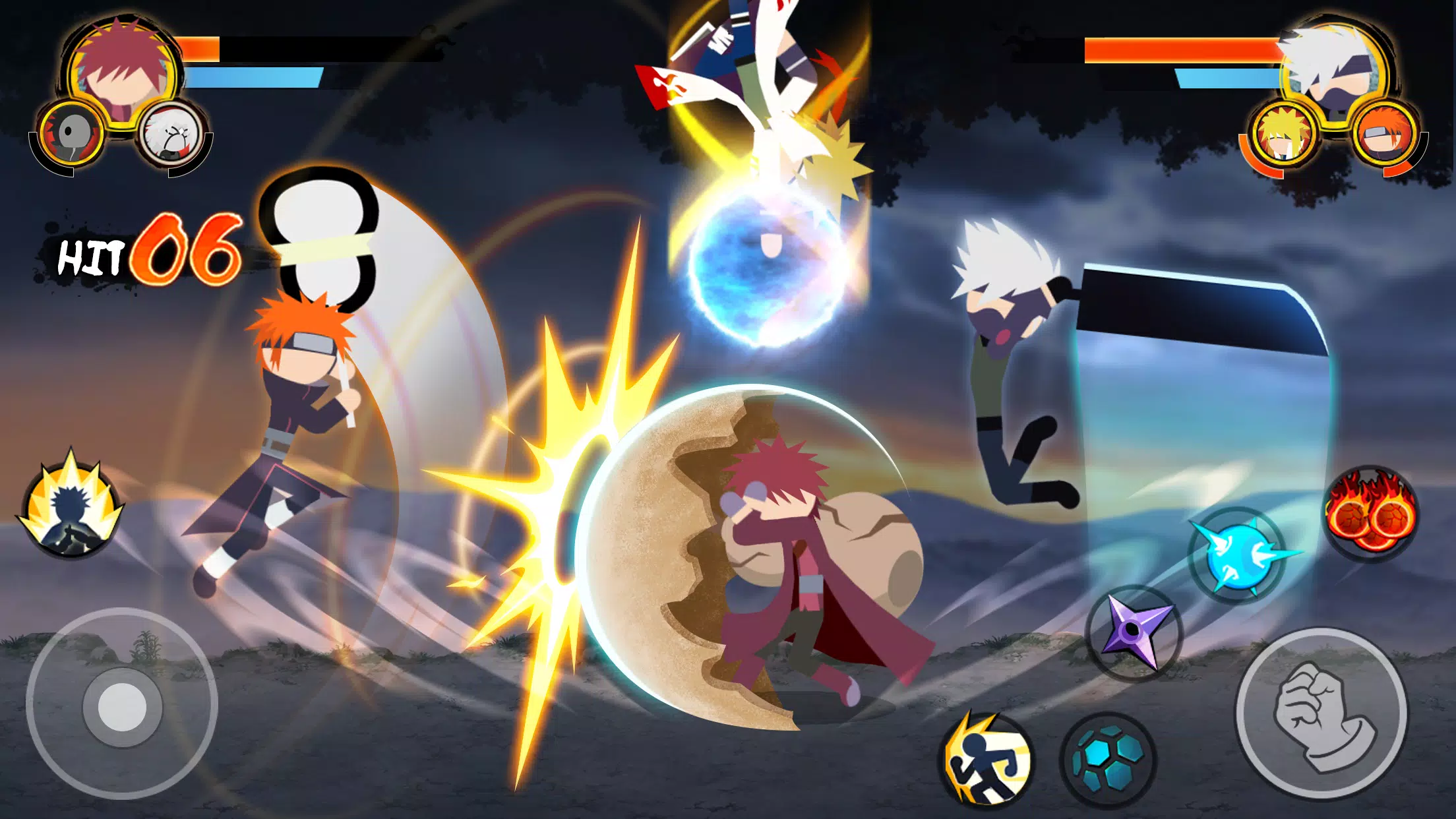 Screenshot Stick Ninja - 3v3 Battle 4