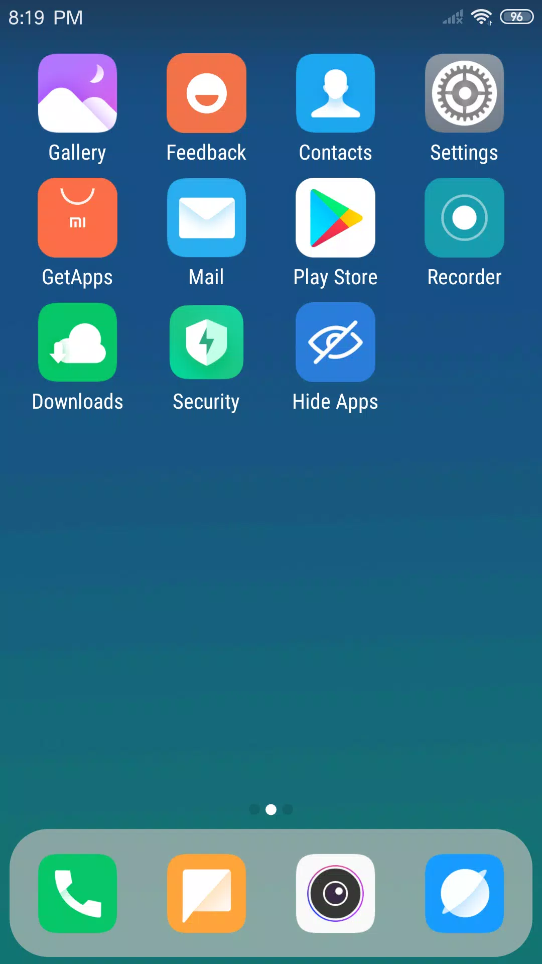 X Launcher Screenshot 1